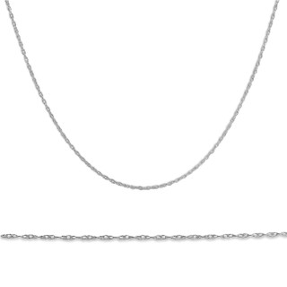 14k Yellow Gold-filled Solid Figaro Link Chain Necklace